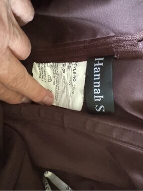 Hanna Andersson Strapless Dress in Deep Plum